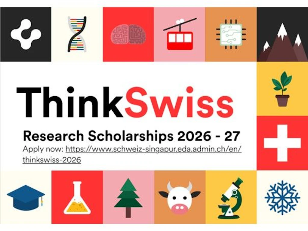 ThinkSwiss Research Scholarships: Brunei and Singapore 2026-2027